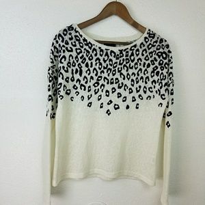 Lumiere Leopard Print top